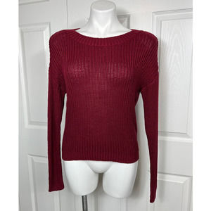 Razzle Dazzle Red Knitted Sweater Size S